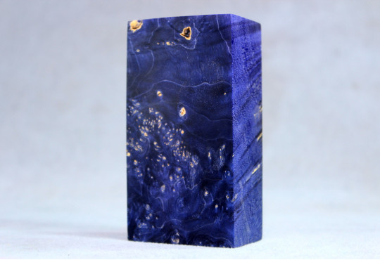 Stabilized Maple Burl Wood Mod Block